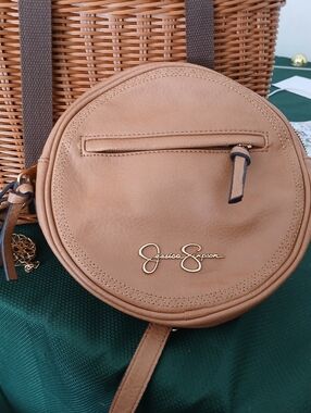 Jessica Simpson • Round Crossbody Purse • Brown DREAM CATCHER attatchment